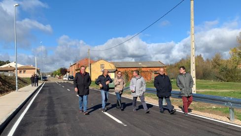 Finalizan las obras en la carretera LE-5418 que conecta las localidades de Riofrío y Ferreras con San Feliz de las Lavanderas