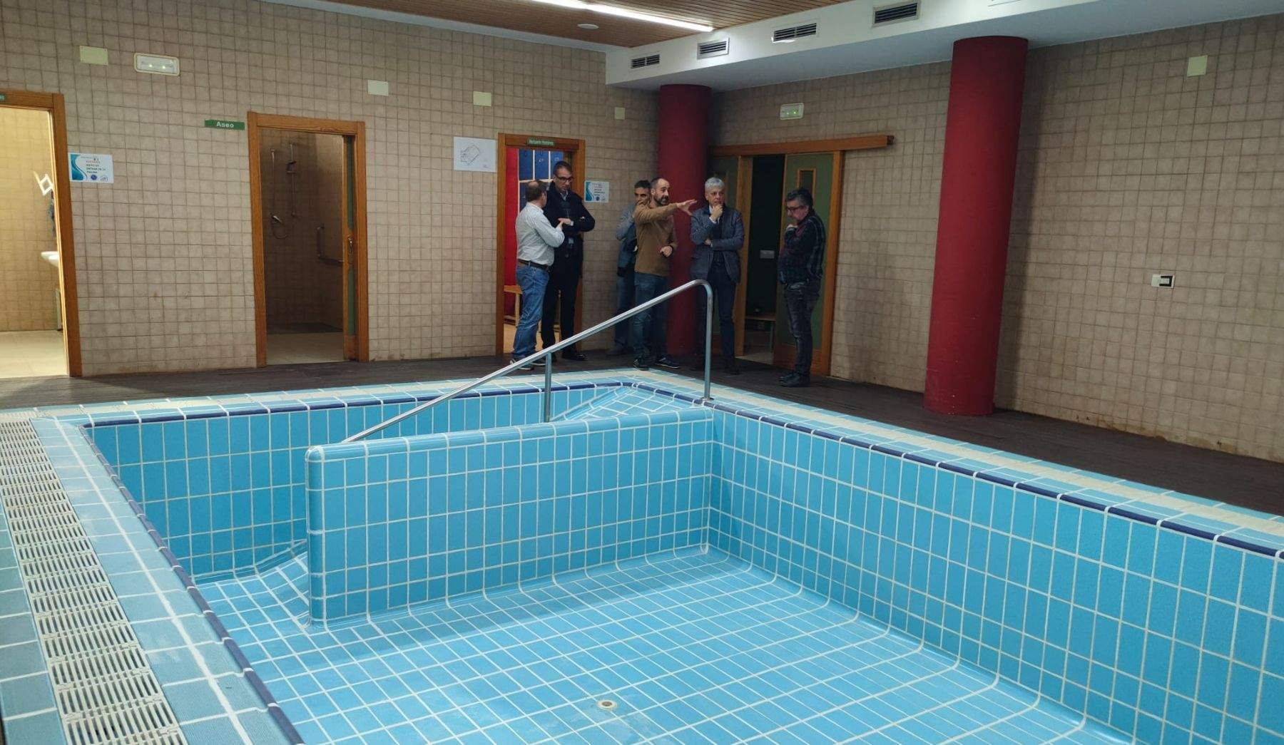 Eduardo Diego visita el Centro de Asprona en Armunia Eduardo Diego visita el Centro de Asprona en Armunia