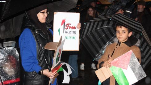 Concentración en solidaridad con Palestina | José Martín 