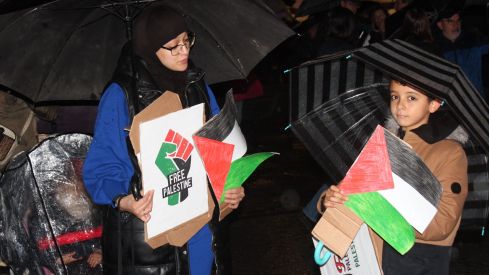 Concentración en solidaridad con Palestina | José Martín 