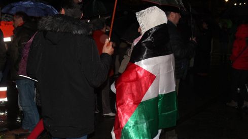 Concentración en solidaridad con Palestina | José Martín 