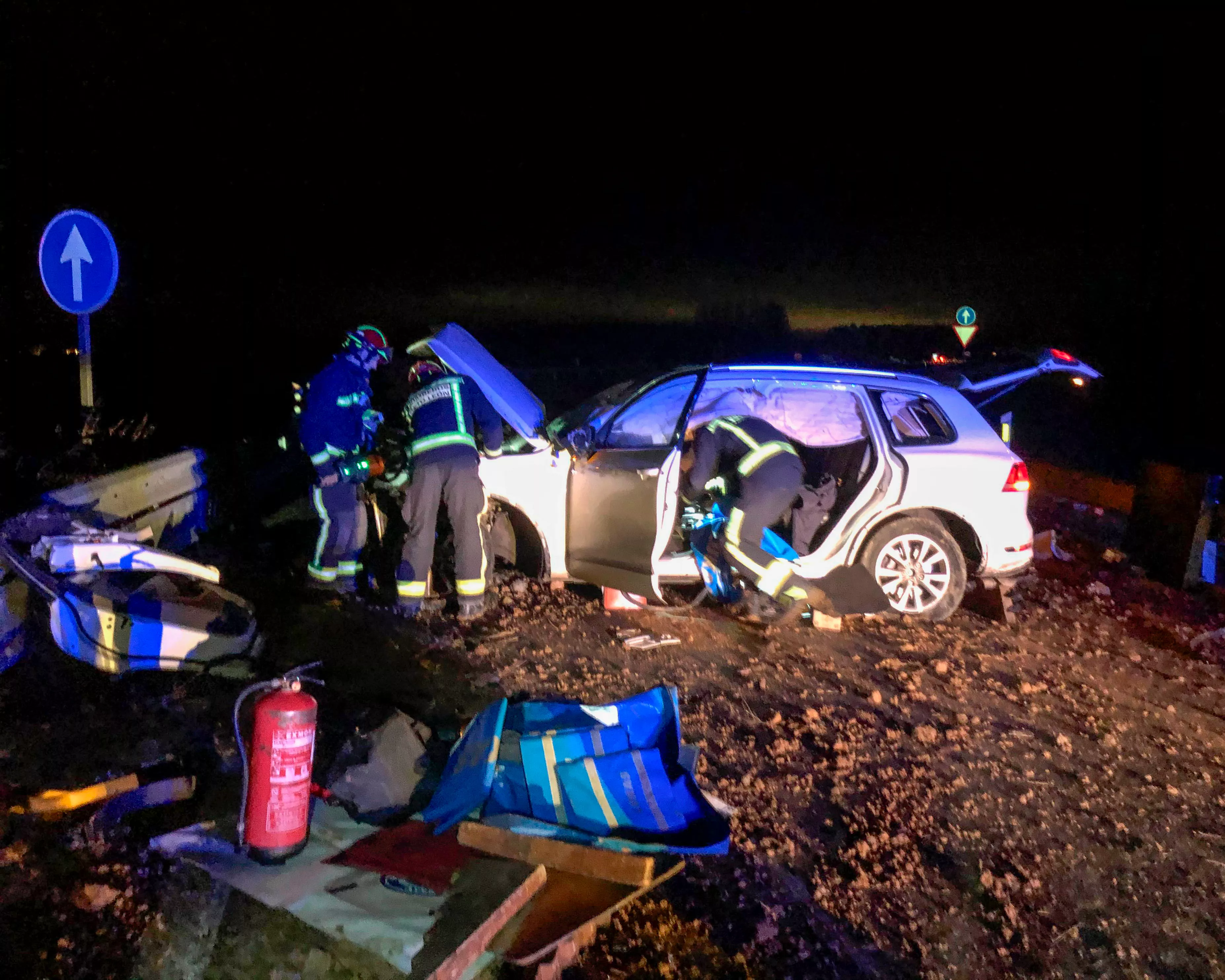 Accidente con fallecido entre Villasabariego y Mansilla de las Mulas