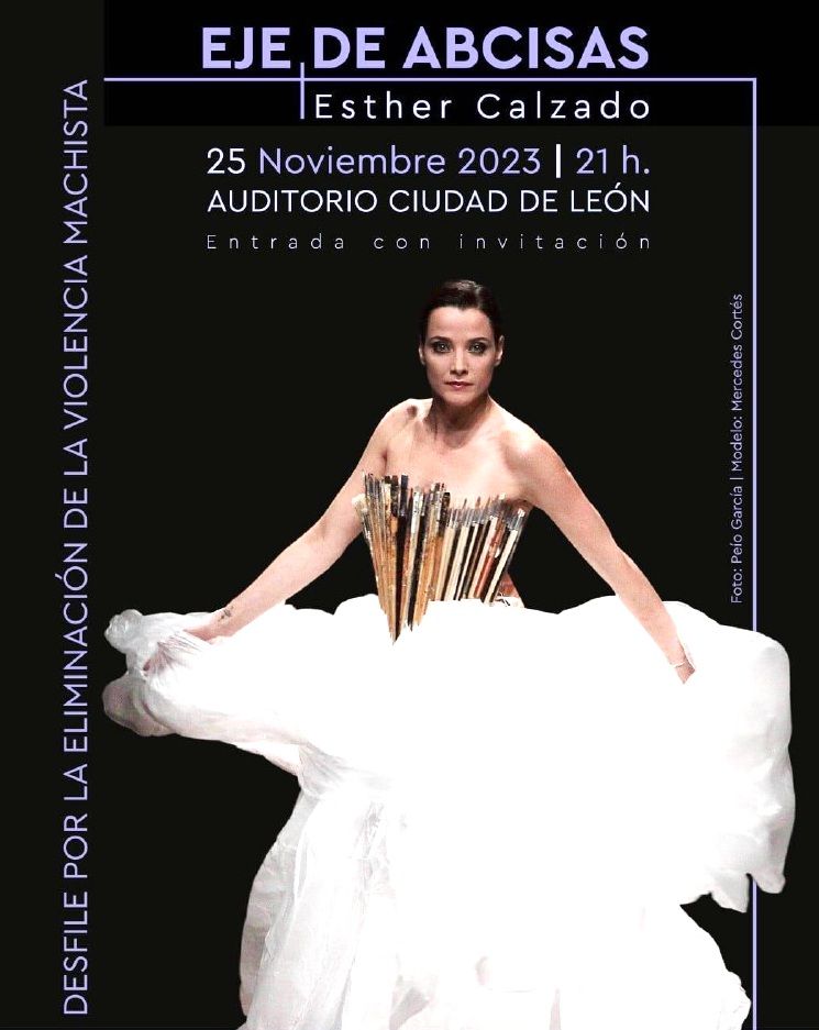 Cartel del desfile 'Eje de abscisas'