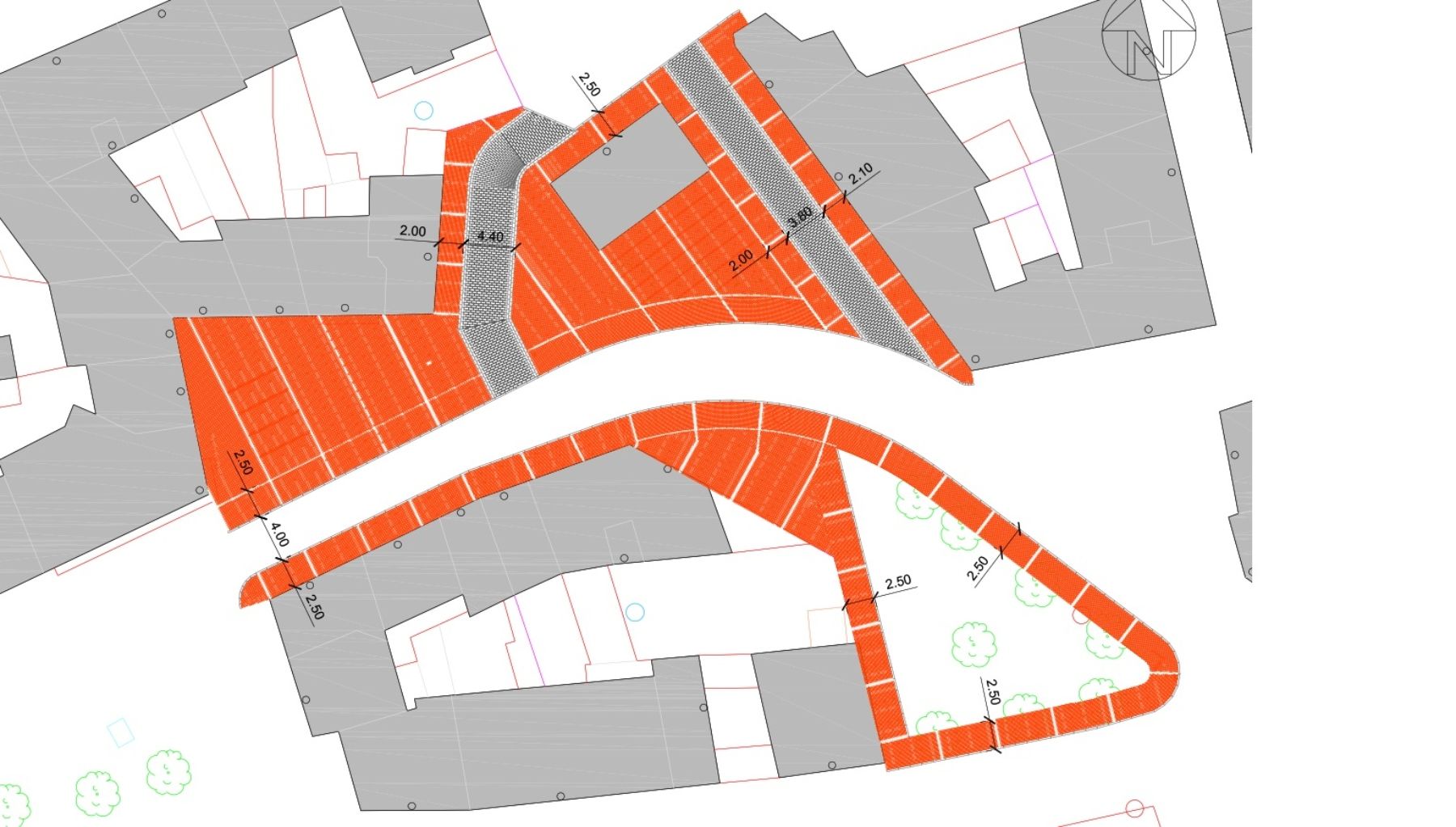 Planos proyecto obras alrededores del Consultorio Médico de Villabalter Planos proyecto obras alrededores del Consultorio Médico de Villabalter