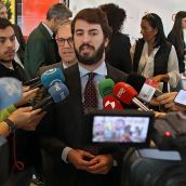  Juan García-Gallardo, vicepresidente de la Junta, inaugura la VI Feria del Empleo y del Empoderamiento en León.