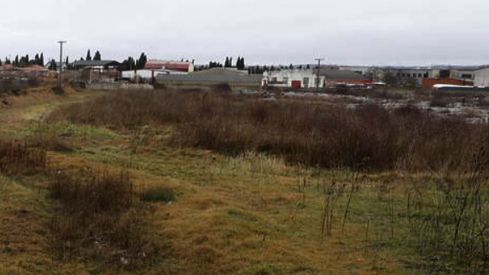 Imagen archivos del área situada entre el cementerio de Puente Castro y la carretera de Villarroañe