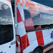 Ambulancia | Herido un sexagenario en un accidente en la N-601 a la altura de Valdefresno (León)