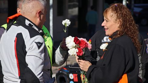 Día Mundial de las Víctimas de Accidentes de Tráfico en León | Peio García (ICAL) Día Mundial de las Víctimas de Accidentes de Tráfico en León | Peio García (ICAL)