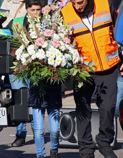 Día Mundial de las Víctimas de Accidentes de Tráfico en León | Peio García (ICAL) Día Mundial de las Víctimas de Accidentes de Tráfico en León | Peio García (ICAL)