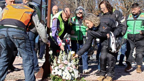 Día Mundial de las Víctimas de Accidentes de Tráfico en León | Peio García (ICAL) Día Mundial de las Víctimas de Accidentes de Tráfico en León | Peio García (ICAL)