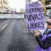 Celebración del 25N, Día Internacional de la Eliminación de la Violencia contra las Mujeres, en León