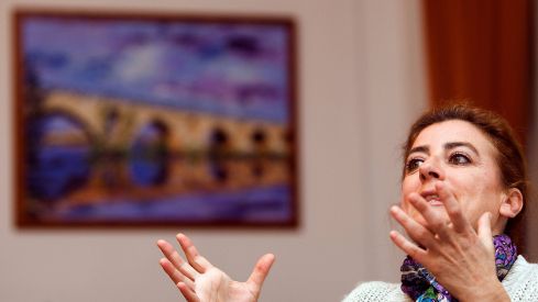 Autora, periodista e historiadora del arte española, Ángeles Caso