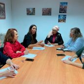 Reunión de la Secretaria de la Mujer de UPL con Miriam Blanco