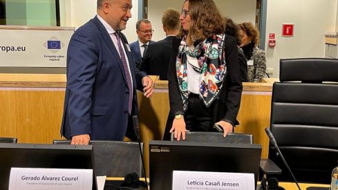 Gerardo Álvarez Courel, presidente de la Diputación de León, toma parte en la cumbre en Bruselas sobre los Sistemas Importantes del Patrimonio Agrícola Mundial