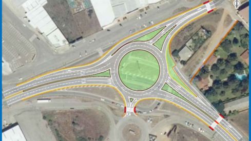 Intereseccion acceso Trobajo