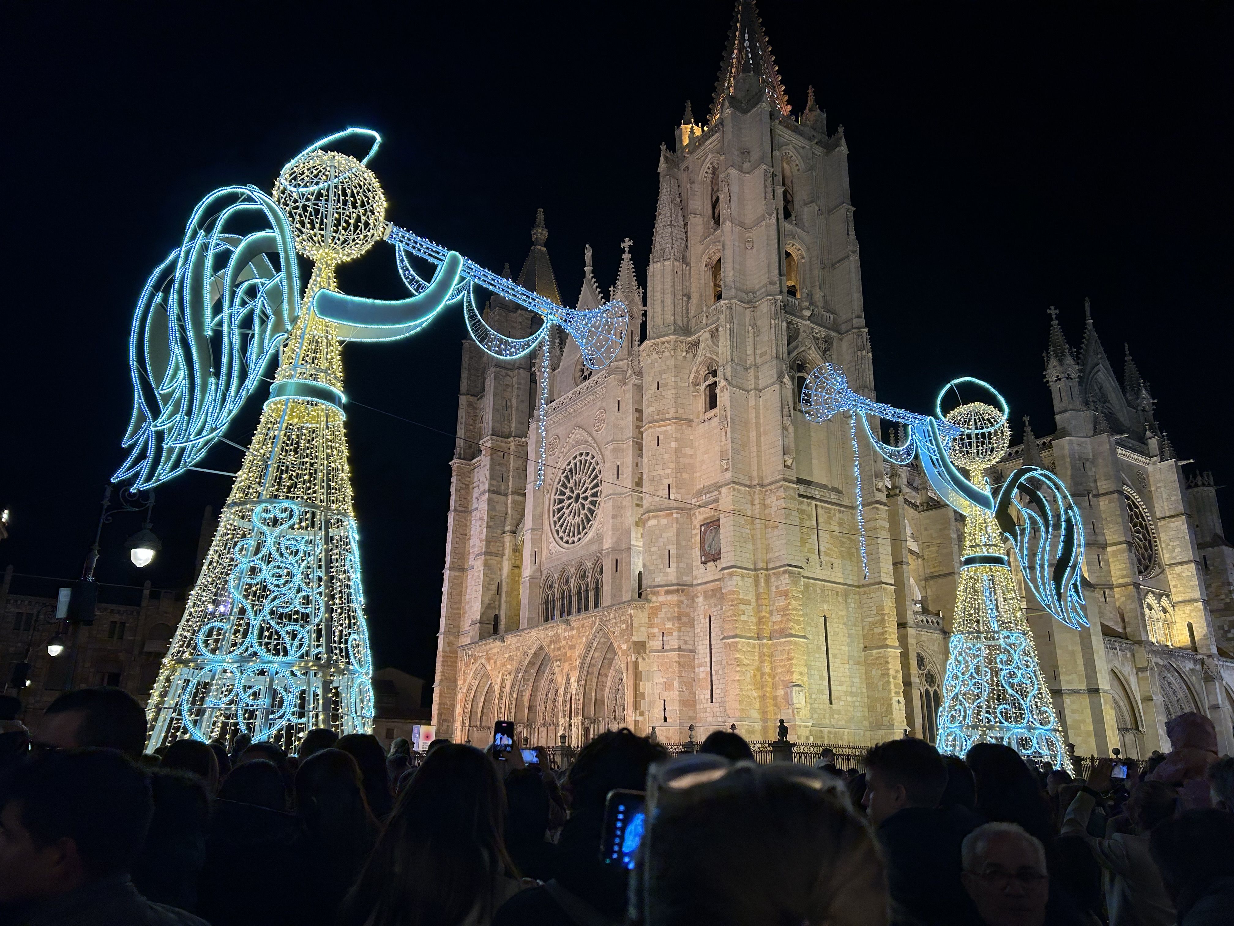 Encendido luces Navidad en León