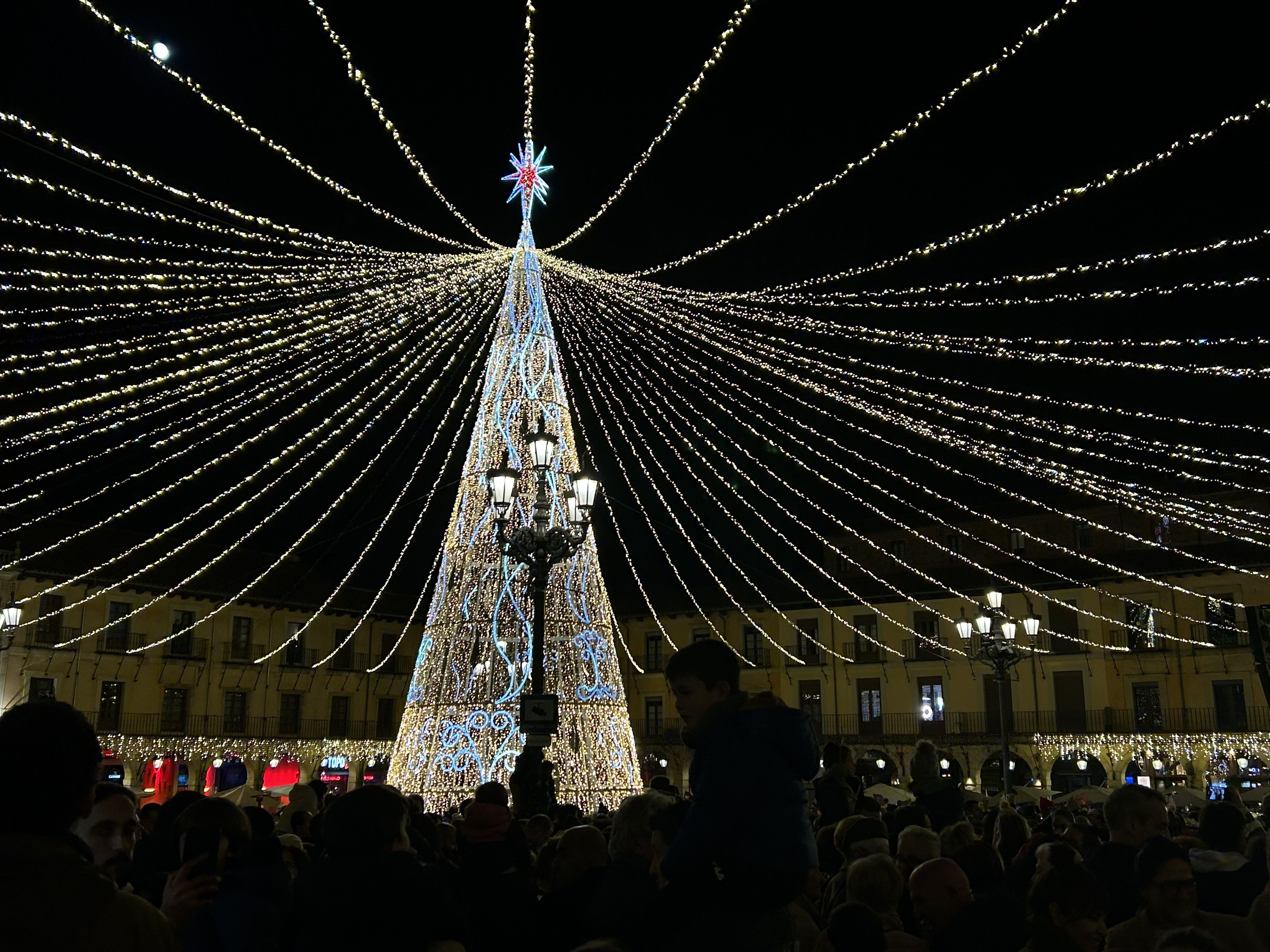 Encendido luces Navidad en León