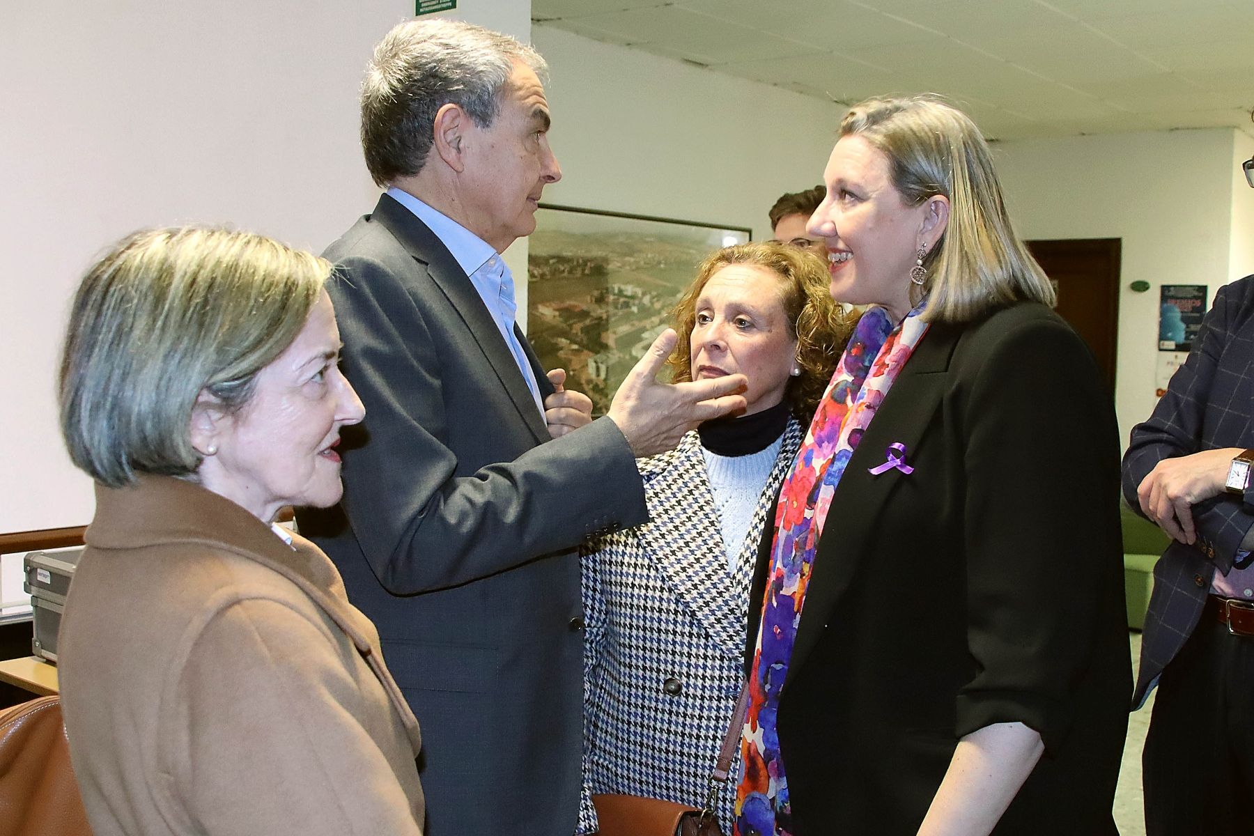  José Luis Rodríguez Zapatero durante la celebración del ‘VI Foro Social Nacional y I Europeo de mujeres y niñas con discapacidad’