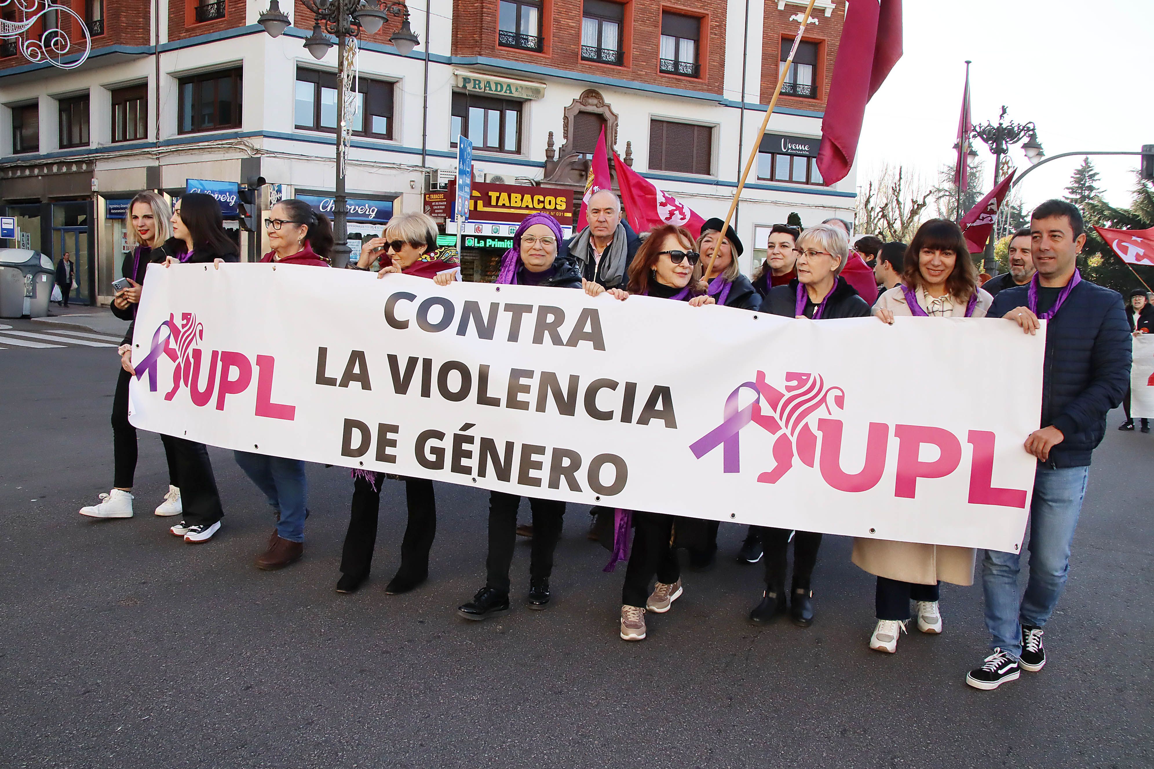 Manifestación  por el Día Internacional de la Eliminación de la Violencia contra la Mujer 