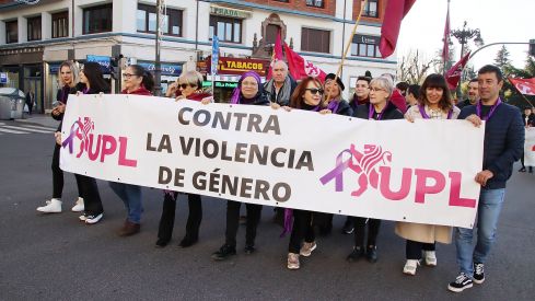 Manifestación  por el Día Internacional de la Eliminación de la Violencia contra la Mujer 