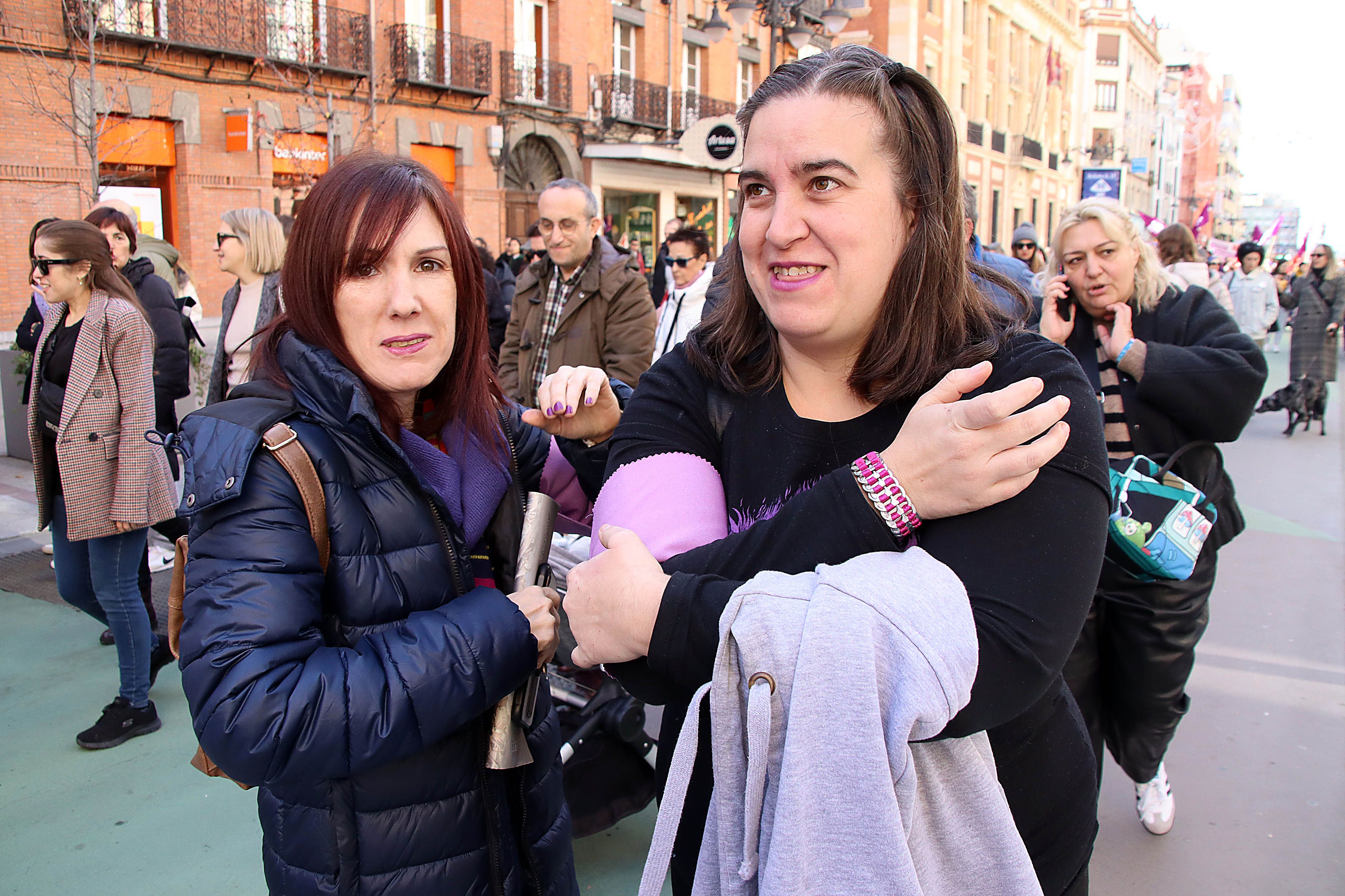 Manifestaciónpor el Día Internacional de la Eliminación de la Violencia contra la Mujer 