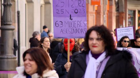  Manifestación  por el Día Internacional de la Eliminación de la Violencia contra la Mujer 