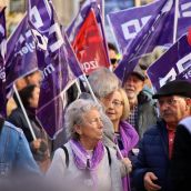 Manifestación por el Día Internacional de la Eliminación de la Violencia contra la Mujer