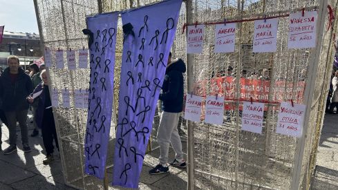 Manifestación  por el Día Internacional de la Eliminación de la Violencia contra la Mujer 