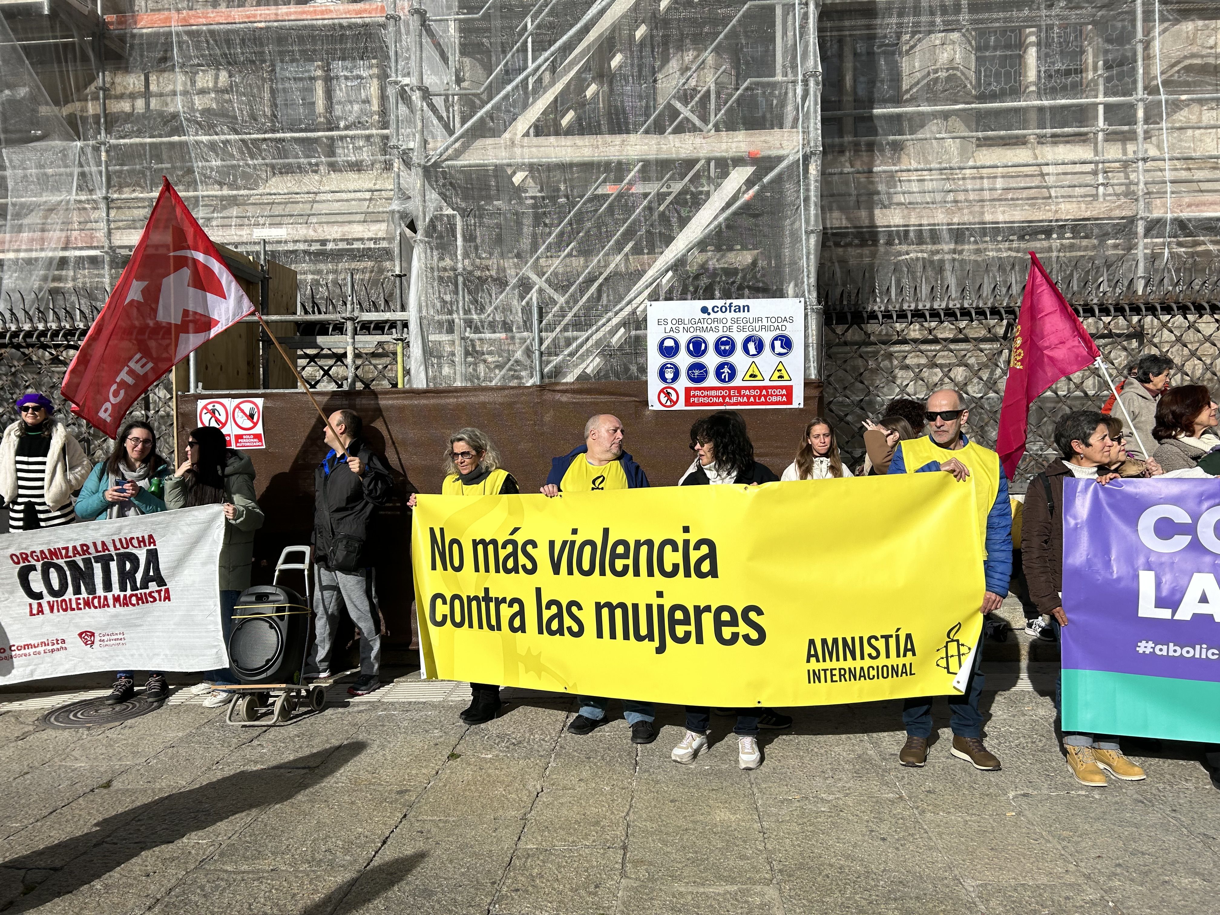 Manifestación  por el Día Internacional de la Eliminación de la Violencia contra la Mujer 