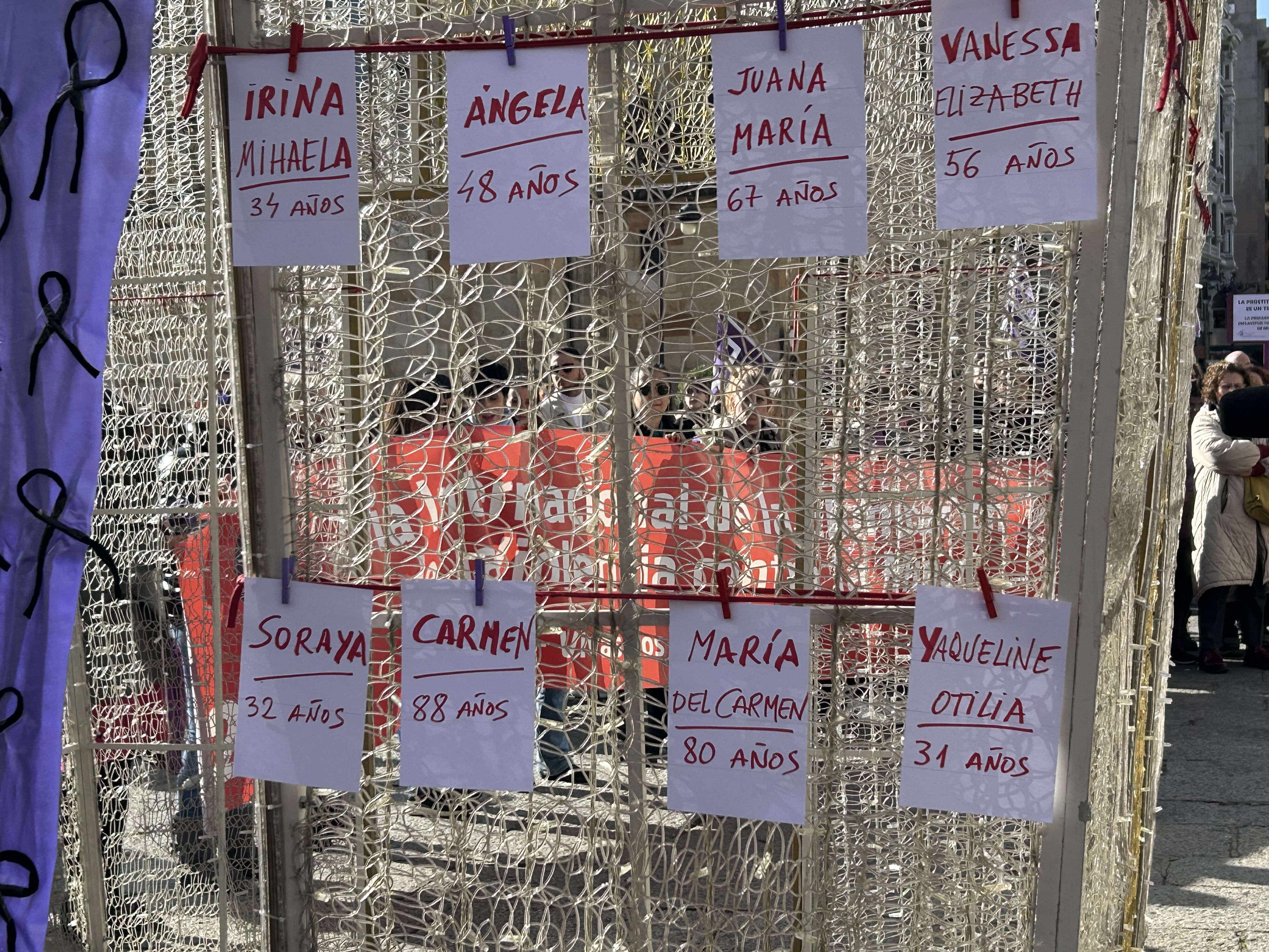 Manifestación  por el Día Internacional de la Eliminación de la Violencia contra la Mujer 