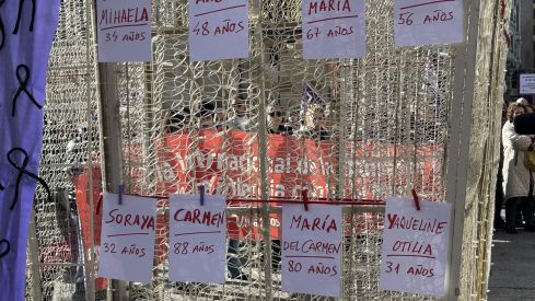 Manifestación  por el Día Internacional de la Eliminación de la Violencia contra la Mujer 