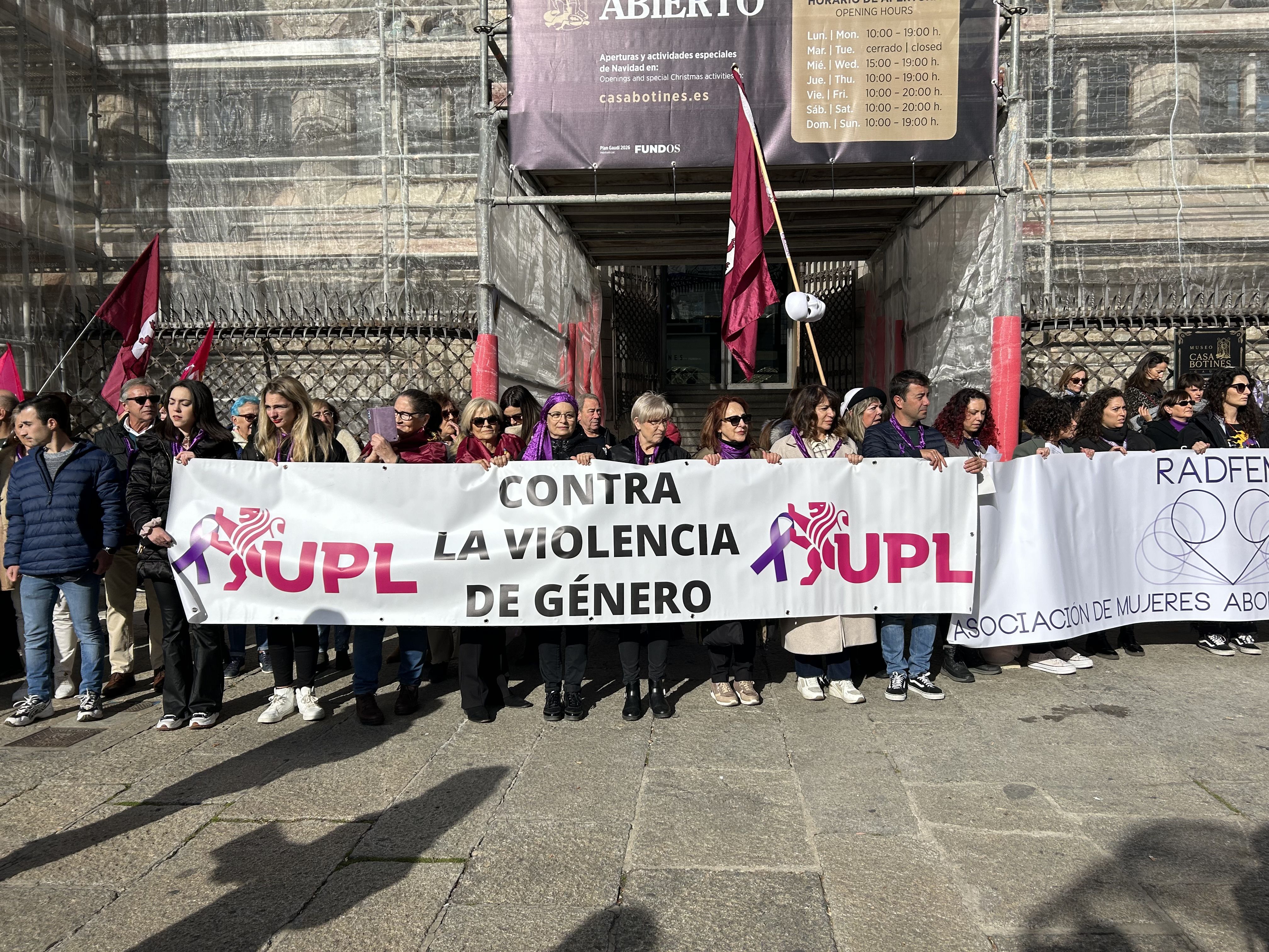 Manifestación  por el Día Internacional de la Eliminación de la Violencia contra la Mujer 