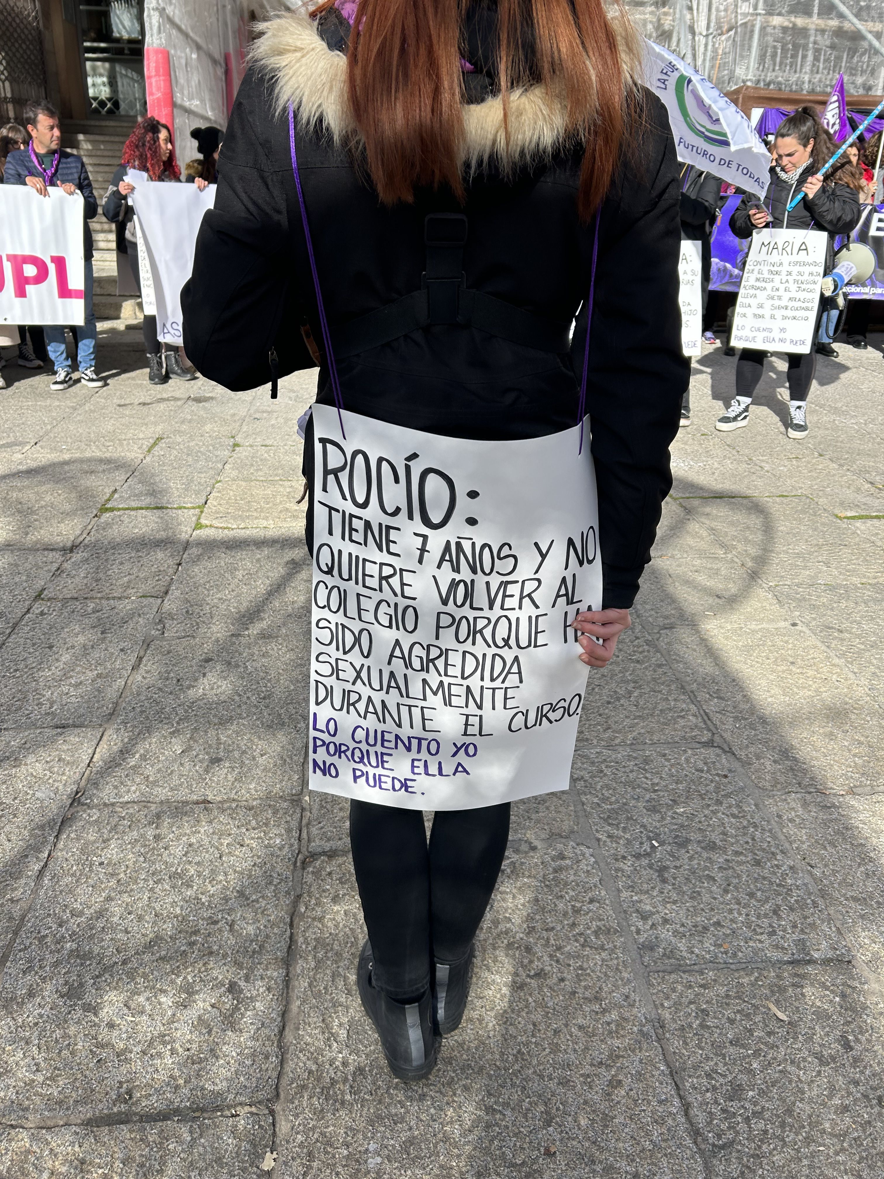 Manifestación  por el Día Internacional de la Eliminación de la Violencia contra la Mujer 