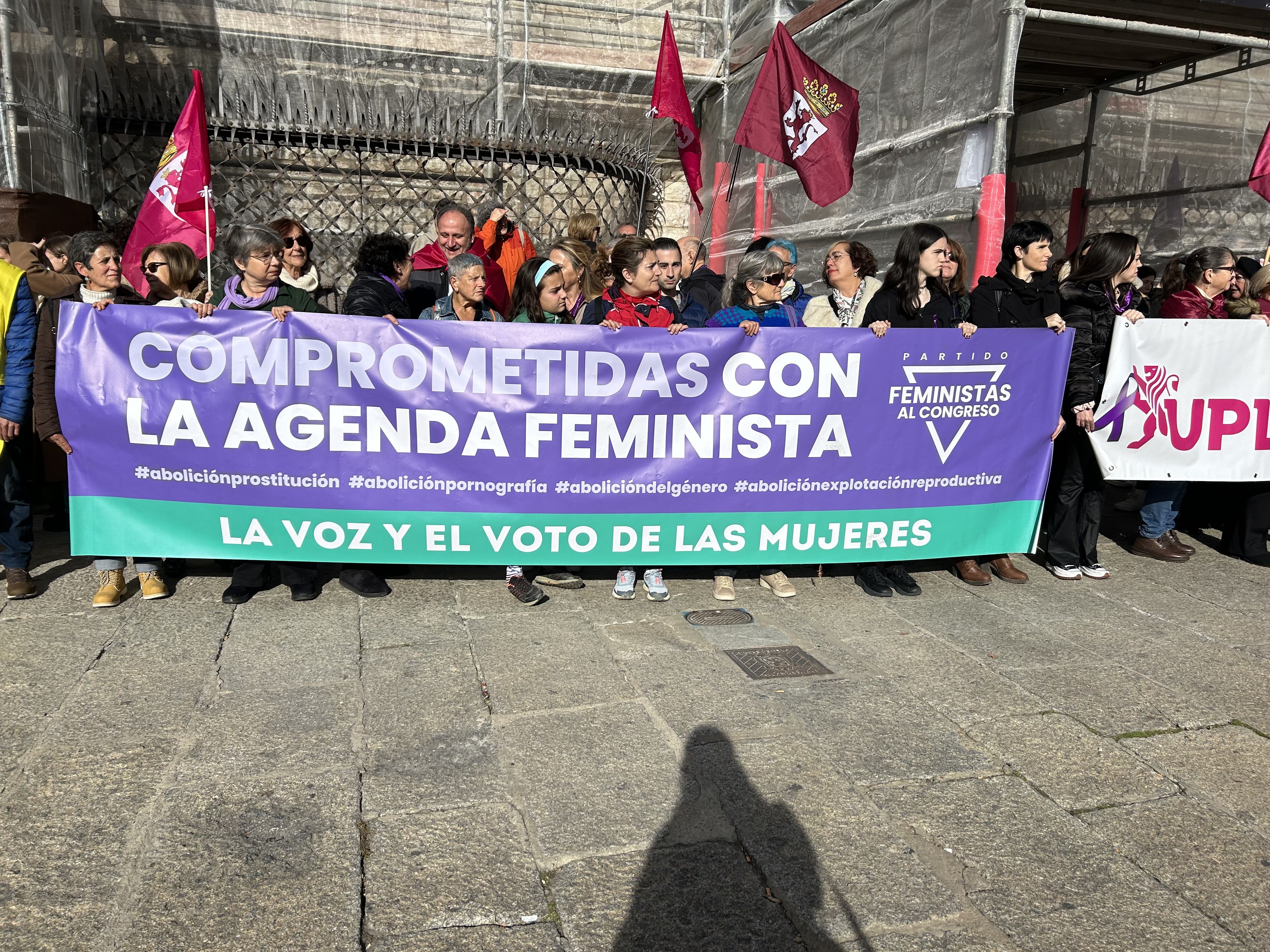 Manifestación  por el Día Internacional de la Eliminación de la Violencia contra la Mujer 