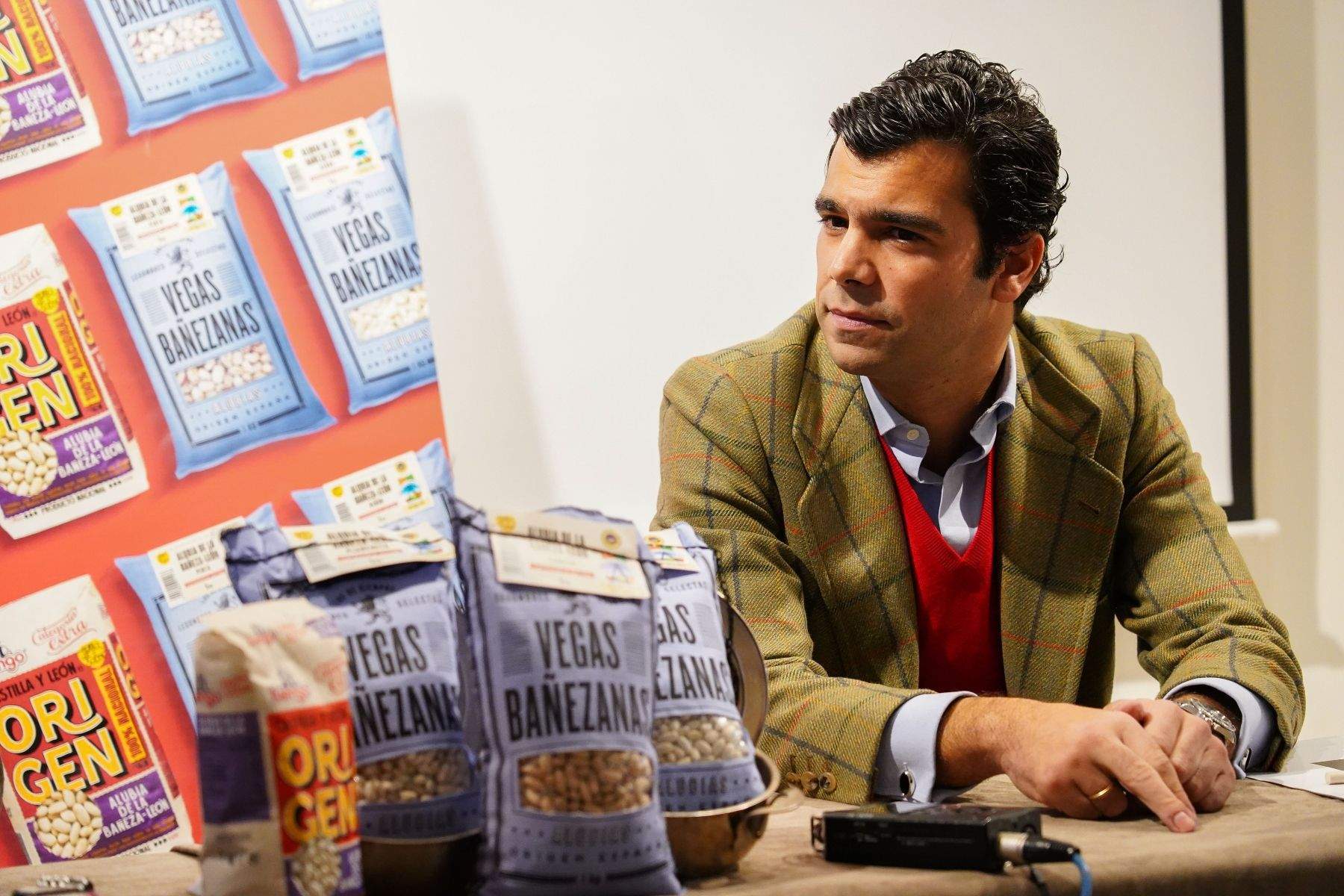 El consejero de Legumbres Luengo, Pedro Luengo El consejero de Legumbres Luengo, Pedro Luengo