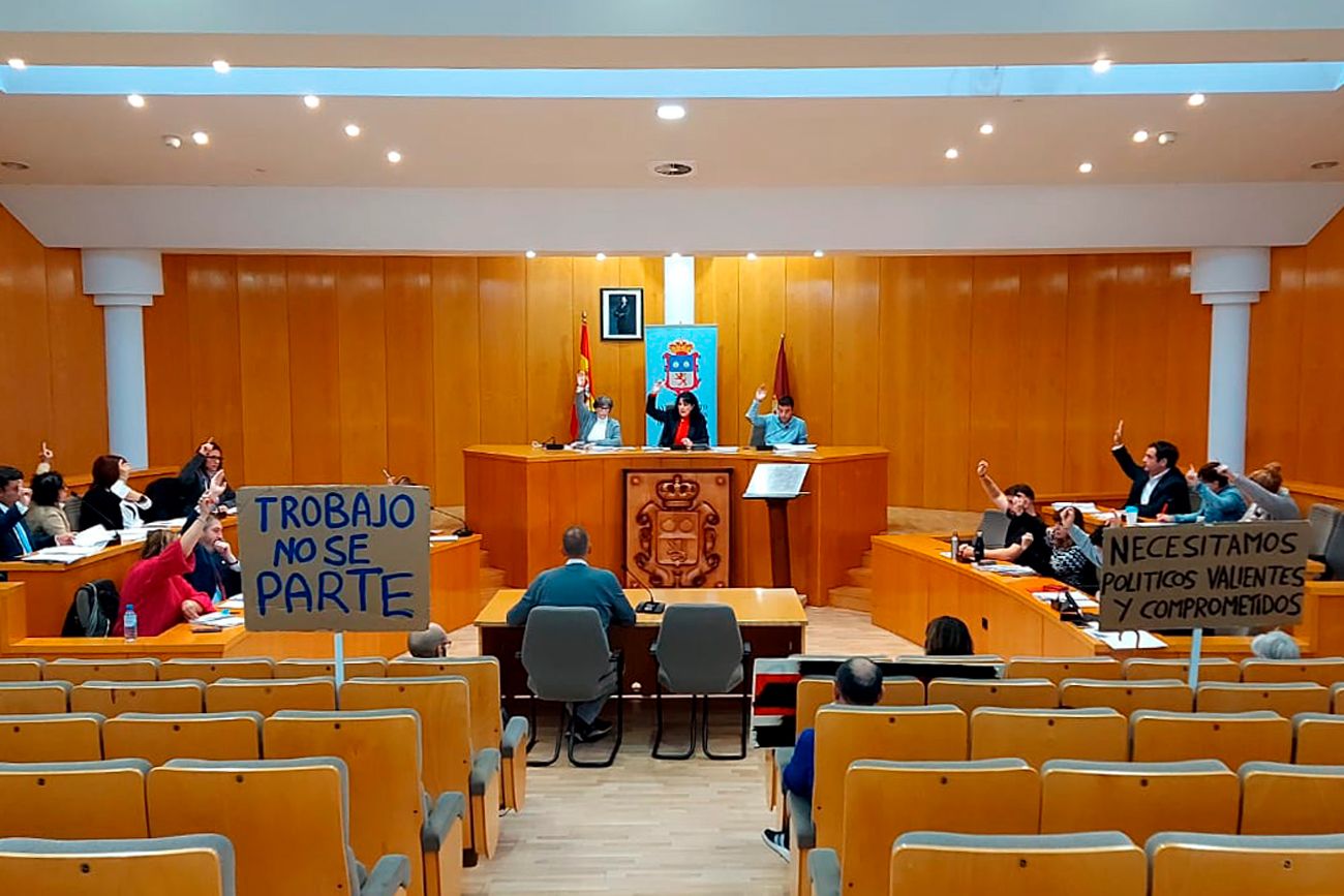 Pleno del Ayuntamiento de San Andrés del Rabanedo celebrado este jueves