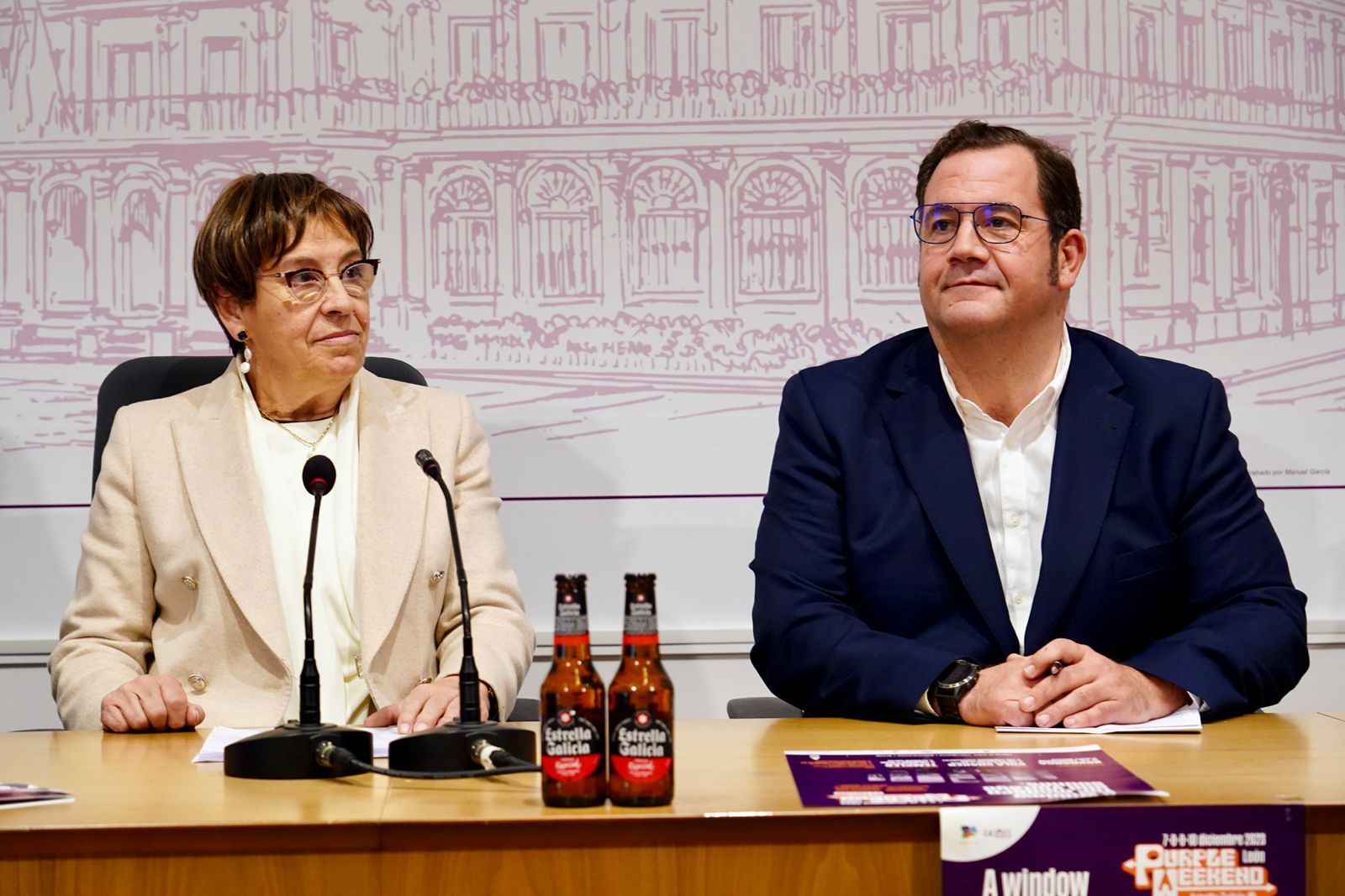 Presentación de la XXXIV edición del Purple Weekend.