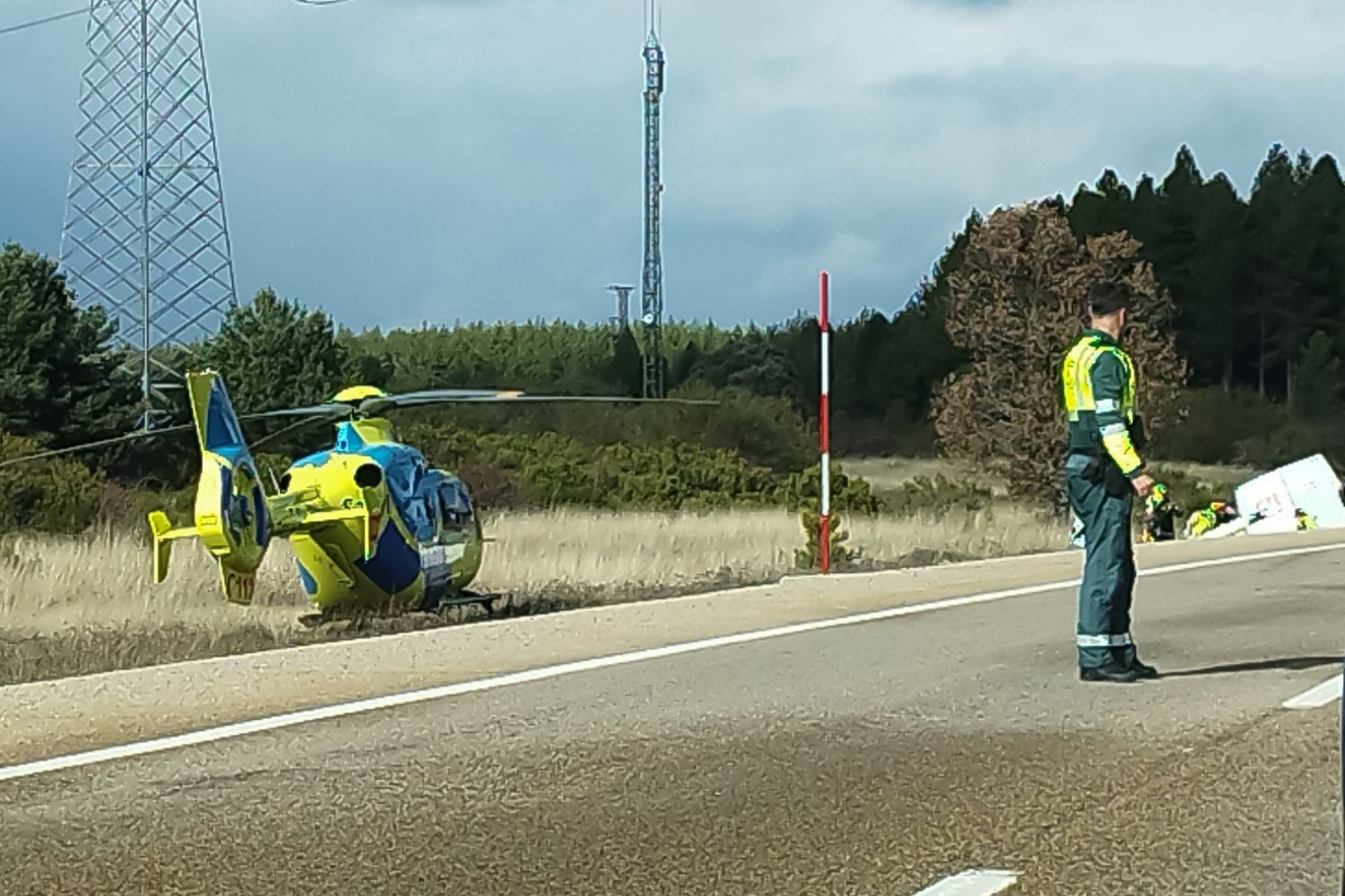 Un fallecido y dos heridos en un accidente de tráfico en las inmediaciones de El Rabizo