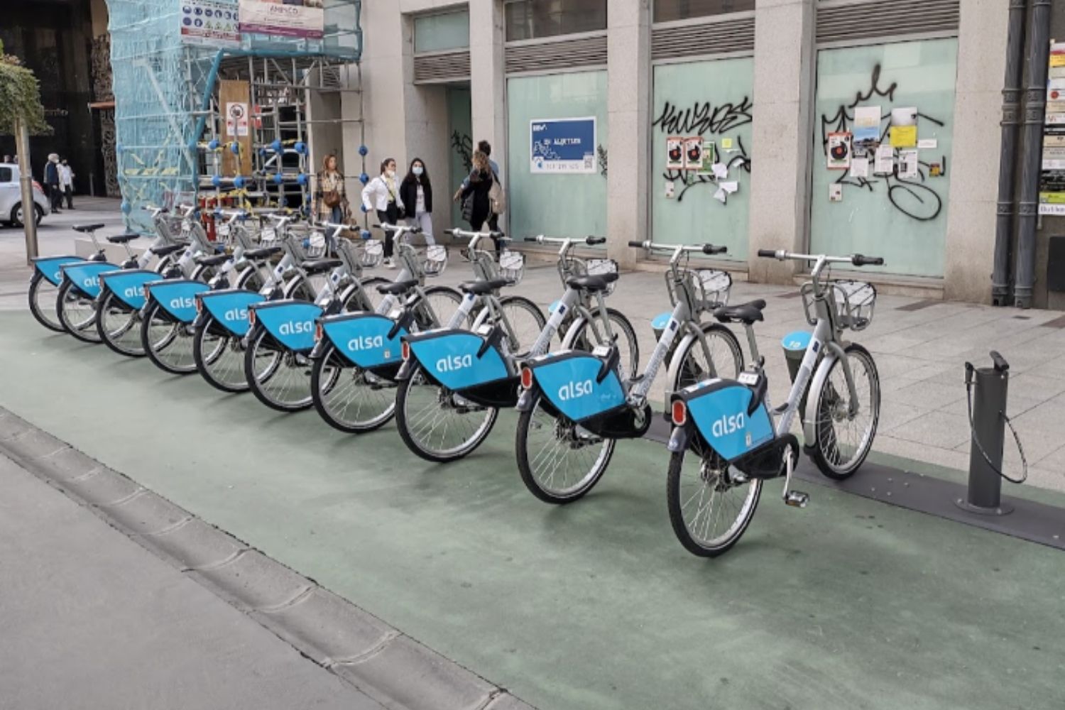 Servicio de préstamo de bicicletas de León 