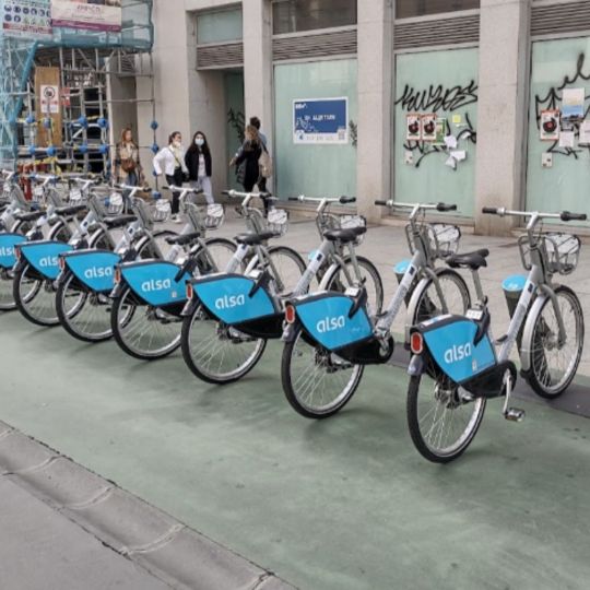 Servicio de préstamo de bicicletas de León 