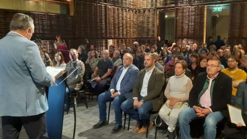 Acto de entrega de los Premios Concejo de la Cultura Leonesa del ILC