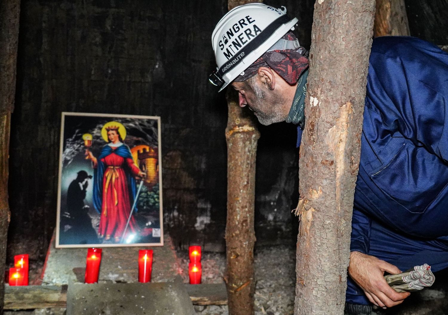 Sangre Minera, el Instituto de Estudios de la Montaña Central Leonesa, coordina una excursión a la escuela mina situada en el Centro de Formación Profesional Virgen del Buen Suceso