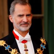 El rey Felipe VI se convierte en abad honorario de la Cofradía Santo Cristo del Perdón de León
