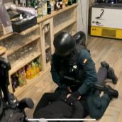 La Guardia Civil realiza un simulacro de atentado contra las personas en la Virgen del Camino