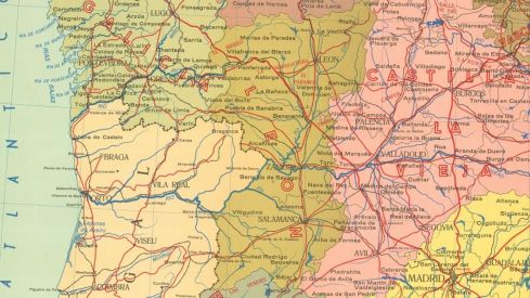 Detalle de la Región Leonesa en la división regional vigente al aprobarse la Constitución