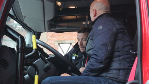 Presentación nuevos vehículos de los Bomberos de León Presentación nuevos vehículos de los Bomberos de León