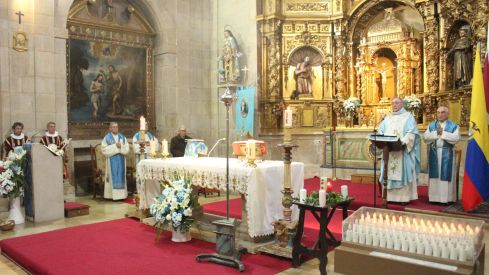 Celebración del día de la Inmaculada Concepción en León