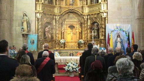 Celebración del día de la Inmaculada Concepción en León