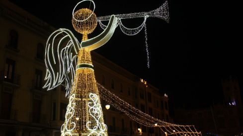 Espectáculo de luces en la Catedral de León