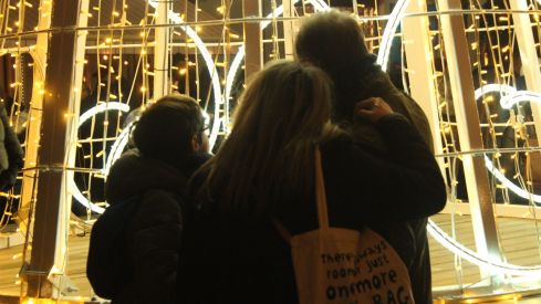 Espectáculo de luces en la Catedral de León